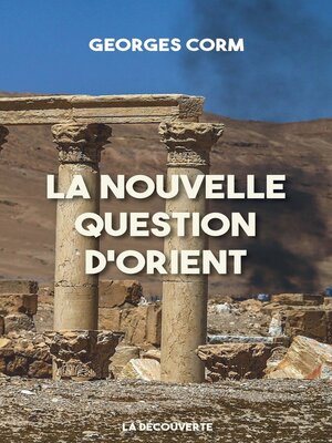 cover image of La nouvelle question d'Orient